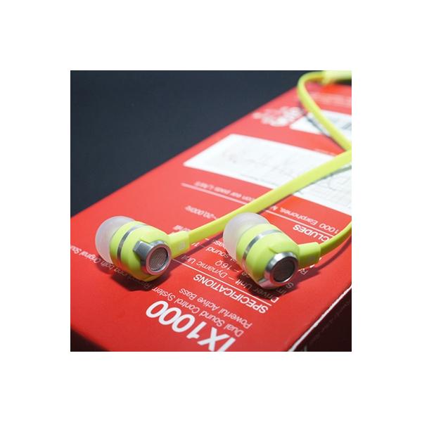 MUIX Cz IX1000 Green Headphone/Earphone i摜1