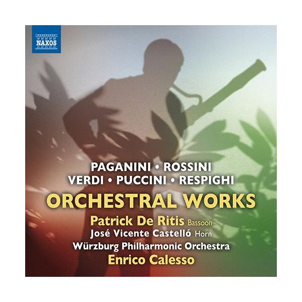 パトリック・デ・リティス Orchestral Works - Paganini, Rossini, Verdi, Puccini, Respighi CD