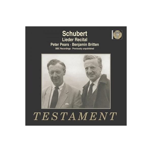 ピーター・ピアーズ シューベルト: リート・リサイタル CD