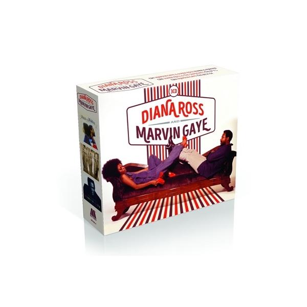 Diana Ross Diana Ross and Marvin Gaye (Motown 3CD Collectors Box) CD