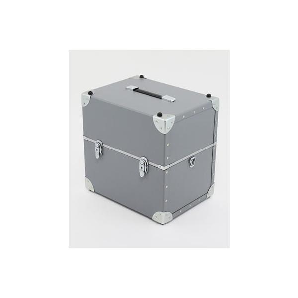 樽屋 12インチレコードBOX (ファイバー製)/シルバー Accessories