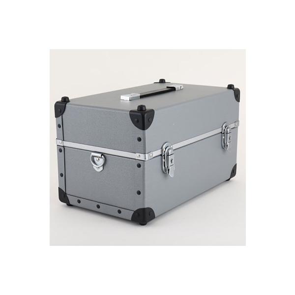 レコードケース 7インチレコード 樽屋 7インチレコードBOX (ファイバー製)/シルバー Accessories