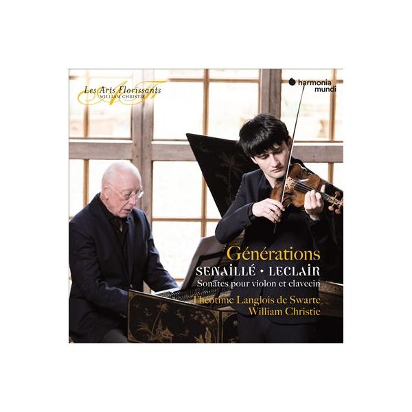 テオティム・ラングロワ・ド・スワルテ ジェネレーションズ〜ヴァイオリンとチェンバロのためのソナタ集 CD