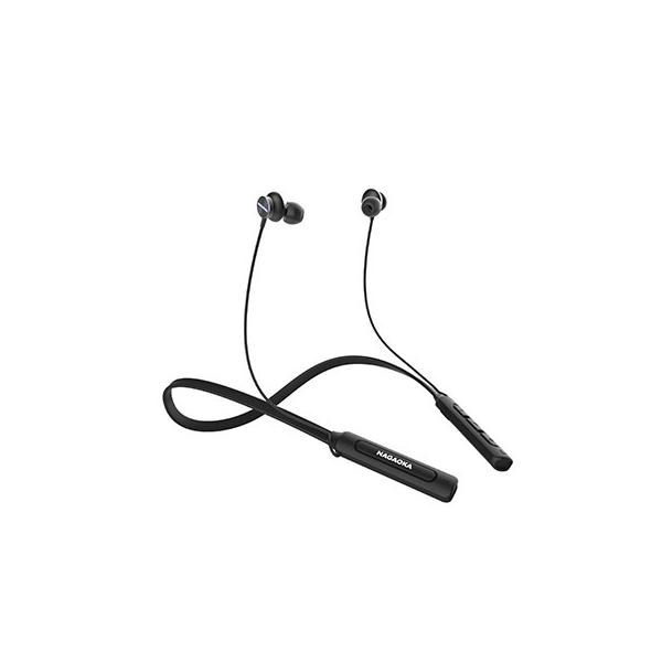 NAGAOKA Bluetoothイヤホン BT826 ブラック Headphone/Earphone