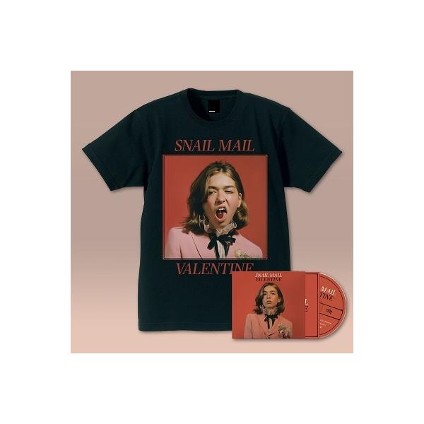 Snail Mail Valentine TシャツLサイズ CD付き　新品未開封 Snail Mail Valentine ［CD+Tシャツ(M)］ CD : タワーレコード Yahoo