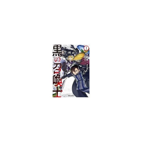 『黒の召喚士』1巻の表紙（Yahoo!ショッピングより）