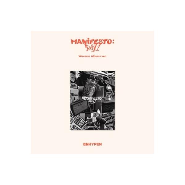 ENHYPEN MANIFESTO: DAY 1: 3rd Mini Album (Weverse Albums ver.) ［ミュージックカード］＜限定盤＞ Accessories