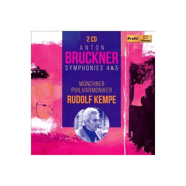 ルドルフ・ケンペ ブルックナー: 交響曲第4番&第5番 CD