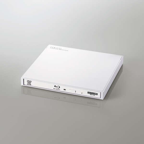 ロジテック LBD-PWA6U3LWH USB3.0ネイティブ ポータブルBD ホワイト