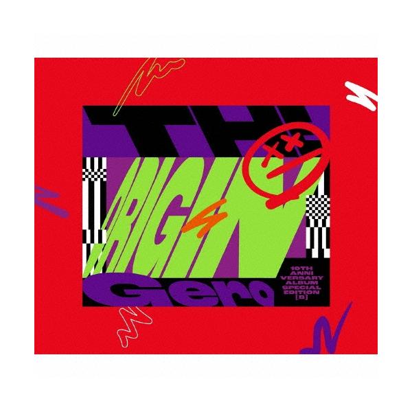 Gero Gero デビュー10周年 記念アルバム THE ORIGIN ［CD+Blu-ray Disc］＜初回限定盤B＞ CD