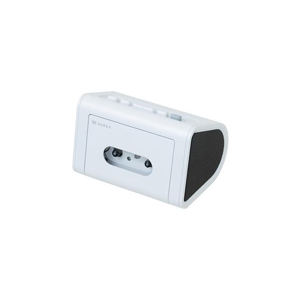 eear Bluetoothスピーカー ホワイト AUREX Room カセット付き Bluetoothスピーカー ホワイト