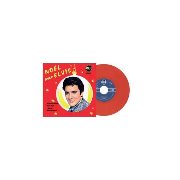 Elvis Presley EP Etranger No. 12 - Noel Avec Elvis＜限定盤/Red Transrucent Vinyl＞ 7inch Single