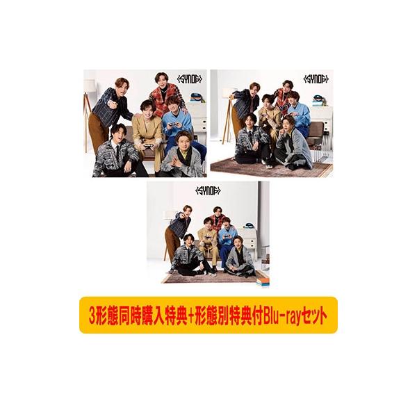 Kis-My-Ft2 《3形態同時購入特典+形態別特典付Blu-rayセット》Synopsis ＜初回盤A+初回盤B+通常盤＞ CD ※特典あり