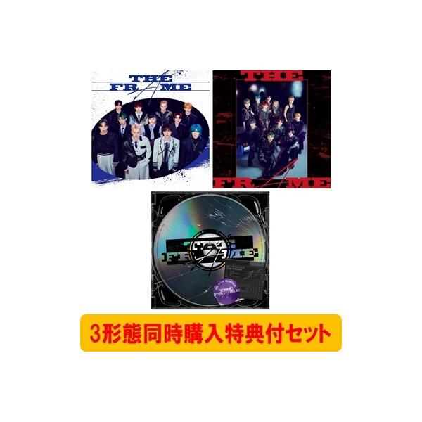 INI 《3形態同時購入特典付セット》THE FRAME ＜FRAME IN ver.+OVER THE FRAME ver.+MULTI-FRAME ver.＞ 12cmCD Single ※特典あり