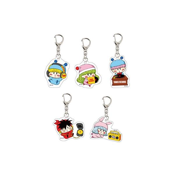 ミルモでポン! × TOWER RECORDS トレーディングアクリルキーホルダー(全5種) Accessories