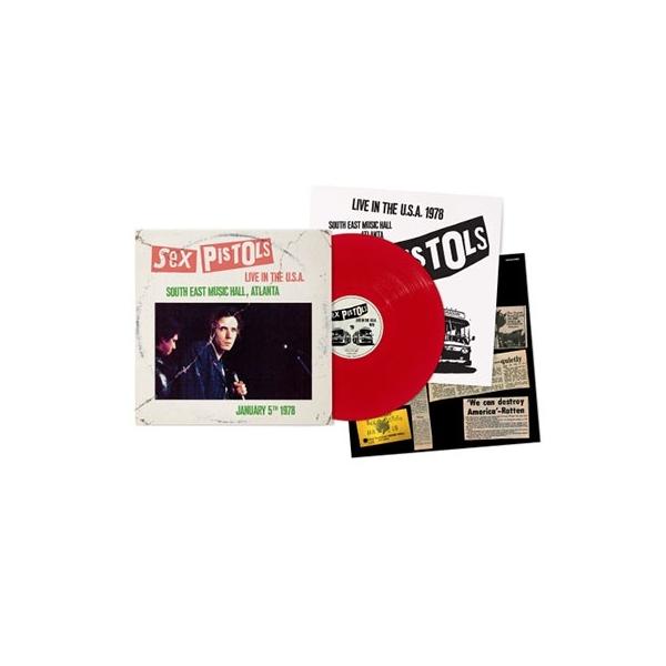 The Sex Pistols Live In U.S.A. 1978＜限定盤/Red Vinyl＞ LP 