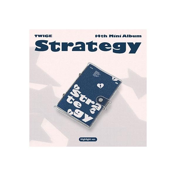 TWICE 14th Mini Album Strategy 特典付き 3バージョン購入特典付》 14th Mini Album: STRATEGY : TWICE