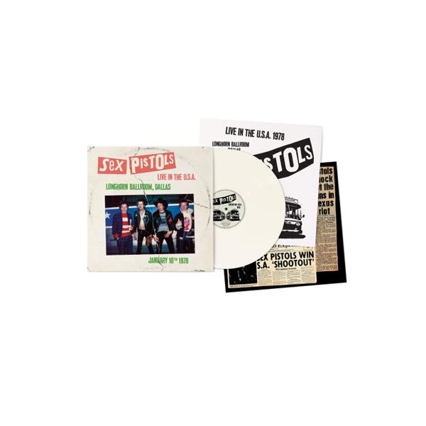 The Sex Pistols Live In U.S.A. 1978＜限定盤/White Vinyl＞ LP