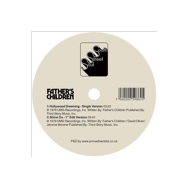 FATHER'S CHILDREN 　レコード Father's Children Hollywod Dreaming 7inch Single
