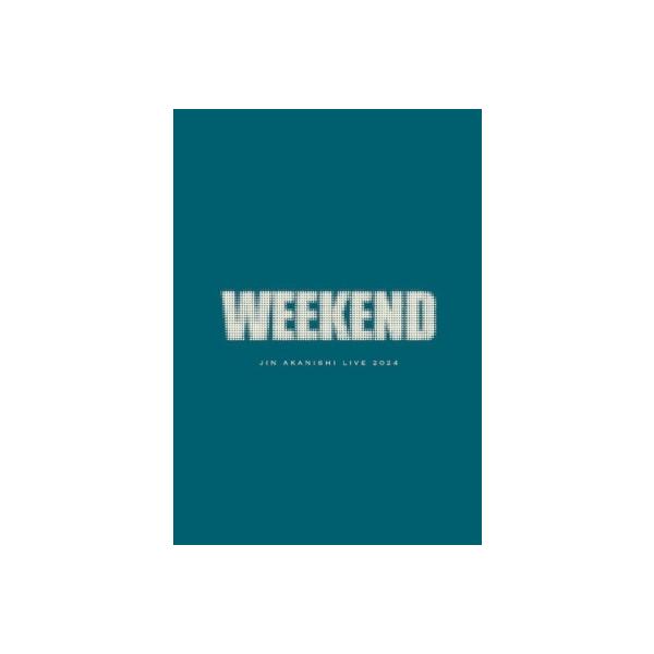 赤西仁 LIVE 2024 WEEKEND 初回限定盤 DVD Amazon.co.jp: JIN AKANISHI LIVE 2024 