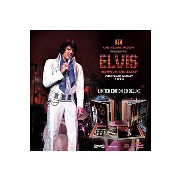 Elvis Presley Las Vegas - `Down In The Alley' Opening Night 1974 CD