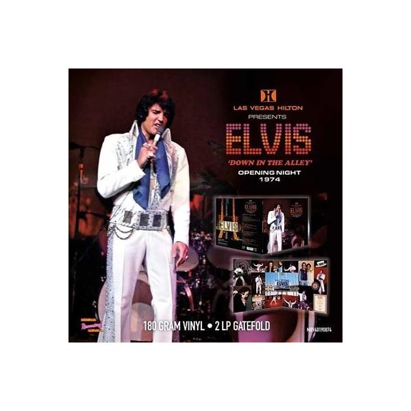 Elvis Presley Las Vegas - `Down In The Alley' Opening Night 1974＜限定盤＞ LP