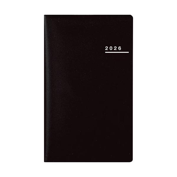 2026年 手帳 1月始まり No.271 リベルプラス 1[ミッドナイト・ブラック]高橋書店 手帳判マンスリー Book