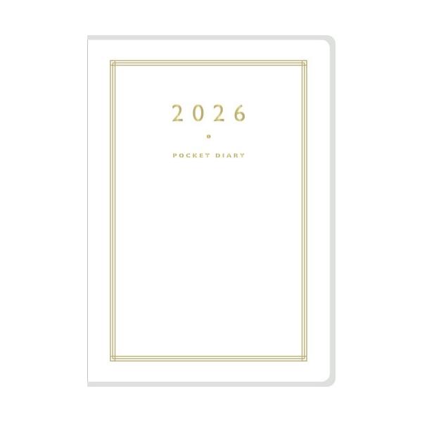 2026年 手帳 1月始まり No.8 ポケットダイアリー(1ページ1日タイプ) 高橋書店 Book