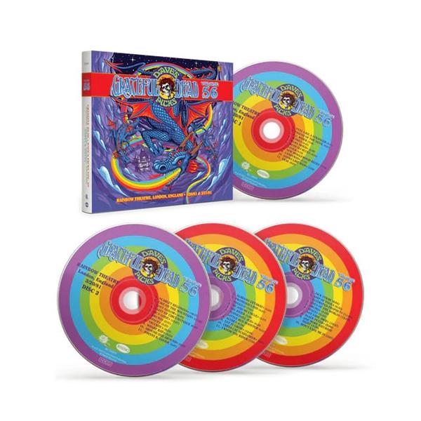 Grateful Dead Dave's Picks Vol.56 4枚組CD The Grateful Dead Dave's Picks Vol. 56: Rainbow Theatre, London