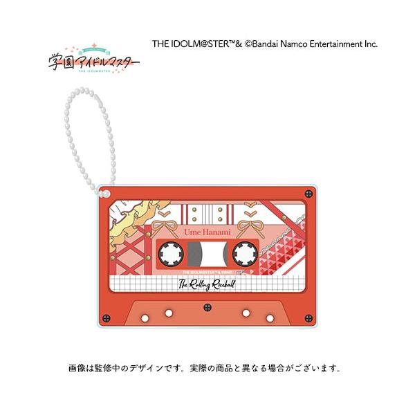 学園アイドルマスター 初星学園レトロコレクション 第2弾 公式カセットテープ風アクリルキーホルダー【花海 佑芽】 Accessories