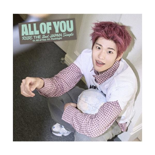 RIIZE All of You ［CD+ブックレット+グッズ］＜メンバーソロジャケット盤 / SOHEE ver.＞ 12cmCD Single ※特典あり