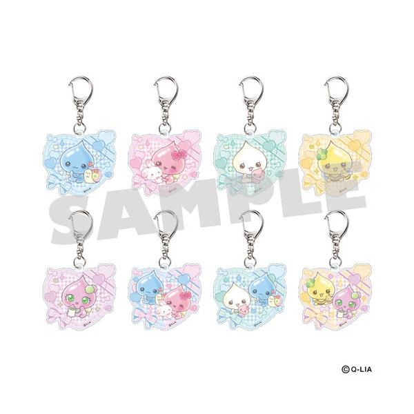 Rakutao公式アカウント01しずくちゃんキーホルダー8セット平成レトロ しずくちゃん × TOWER RECORDS トレーディングアクリルキーホルダー 全