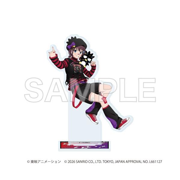 ガールズバンドクライ×サンリオキャラクターズ アクリルスタンド 19/井芹 仁菜×バッドばつ丸(コラボイラスト) Accessories