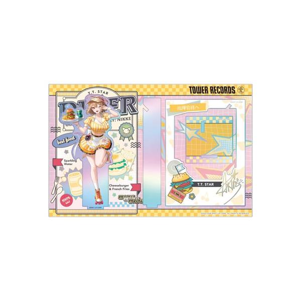 勝利の女神 NIKKE タワーレコード 限定 アニス 6点セット 勝利の女神:NIKKE × TOWER RECORDS Pop+Frame オーロラアクリル