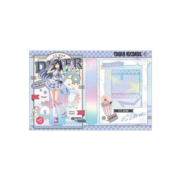 オーロラアクリルスタンド　ミント　アニス　NIKKE×タワーレコードカフェ 勝利の女神:NIKKE × TOWER RECORDS Pop+Frame オーロラアクリル
