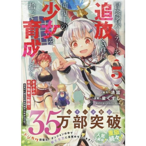 清露 冒険者パーティーを追放された回復士の少女を拾って育成したら、まさかの最強職業に転職!? おまけに彼女の様子が COMIC