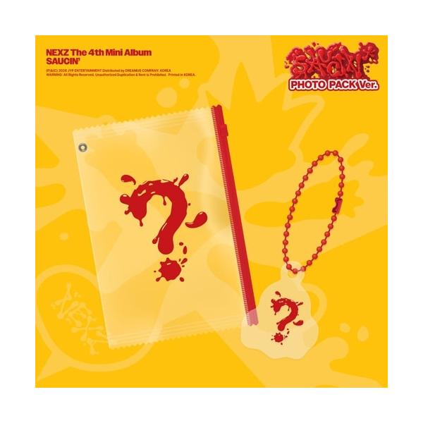 NEXZ SAUCIN': 4th Mini Album (PHOTO PACK Ver.) ［ミュージックカード］＜完全数量限定生産盤＞ Accessories ※特典あり