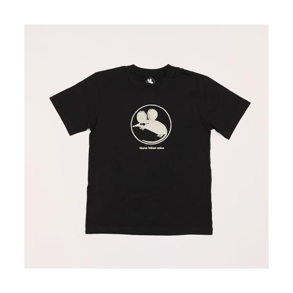 Three Blind Mice オリジナルロゴ Tシャツ(黒)XLサイズ Apparel