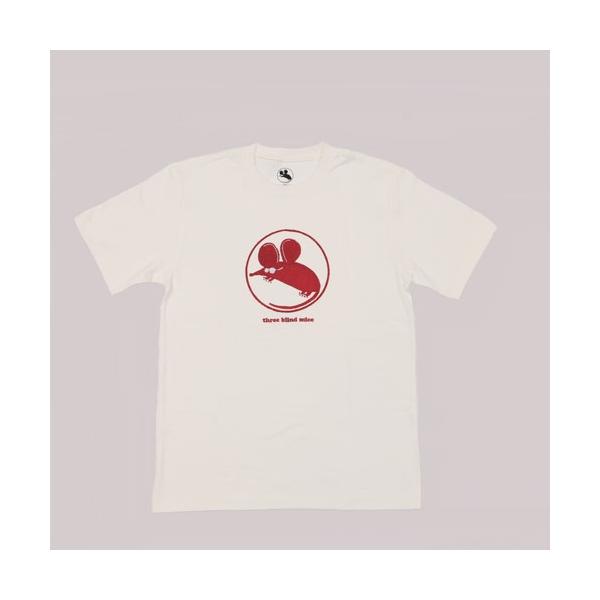 Three Blind Mice オリジナルロゴ Tシャツ(白)Mサイズ Apparel