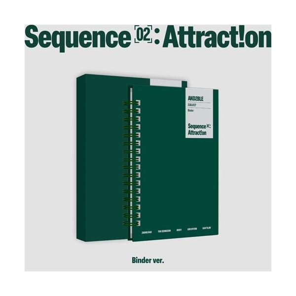 AND2BLE 2nd Mini Album [Sequence 02: Attraction] (Binder ver.) ［ミュージックカード］＜完全数量限定生産盤＞ Accessories