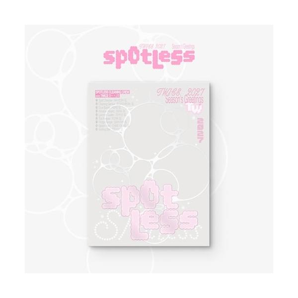 TWICE TWICE 2027 Season's Greetings [Spotless] ［CALENDAR+GOODS］ Book ※特典あり