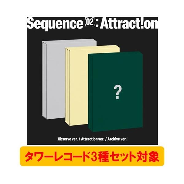 AND2BLE 2nd Mini Album [Sequence 02: Attraction] (Archive ver./Attraction ver./Observe ver.)(3種セット)＜限定特 CD ※特典あり