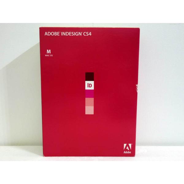 Adobe（アドビ） 送料無料 ◇ MAC版 Adobe INDESIGN CS4 ◇ Macintosh