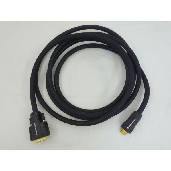 未使用/送料無料 ◆ DVI-D 24ピン ストレートワイヤー HDMI-DVI ケーブル 長さ3m太さ約9ｍｍ ◆ 在庫2 オーディオ