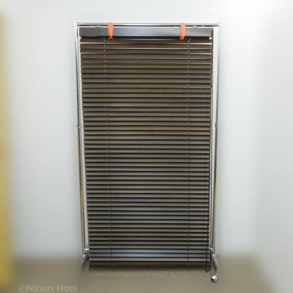 ニチベイ（Nichibei） 【1】送料無料 ◇ 木製ブラインド 幅820×長さ