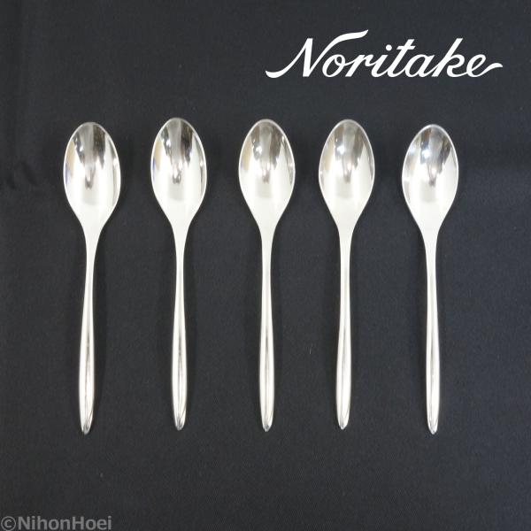 ノリタケ 送料無料 ◇ デザート スプーン/190mm 5本セット ◇ 在庫17