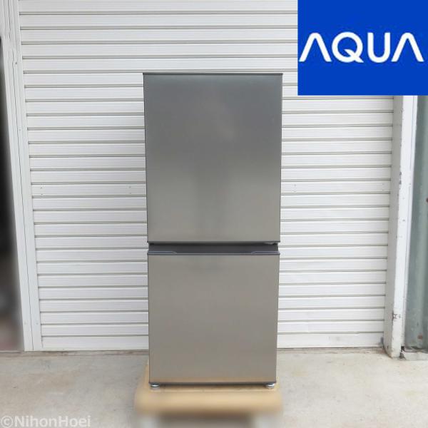 2023年製135L AQUA AQR-14N冷凍冷蔵庫 右開き 495mm幅 AQUA（アクア） AQUA 2ドア冷蔵庫 AQR-14N 2023年製 ◇ 幅495mm 135L
