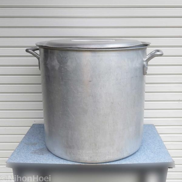 大型 アルミ寸胴鍋 60cm 蓋付き 業務用 厨房用品 簡易クリーニング済 業務用 アルミ 寸胴鍋 ◇ 内径直径 60cm 約160L 寸胴 厨房小物 調理