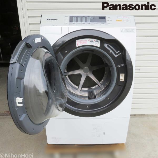 パナソニック ドラム式 洗濯乾燥機 10kg ◆ 幅639×奥行722×高さ1021mm 2016年製 ◆ NA-VX3700L 除菌乾燥 自動槽洗浄 左開き