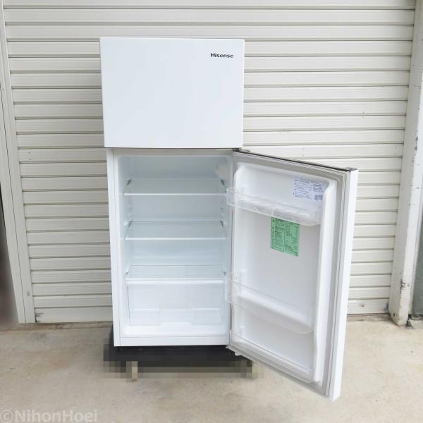 ハイセンス 2ドア 冷凍冷蔵庫 HR-B12C 120L ◆ 右開き 2020年製 ◆ 2Lペットボトル3本収納 コンパクト 省エネ